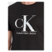 Calvin Klein Jeans Tričko J30J323299 Čierna Slim Fit