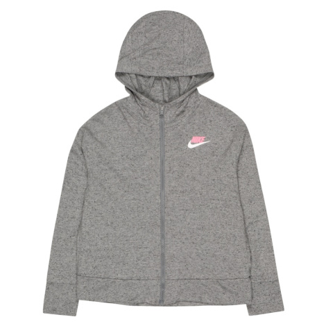 Dievčenské športové mikiny so zapínaním Nike