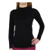 Tričko GymHero Longsleeve Seamless W 766-BLACK