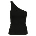 Women's asymmetrical top black