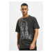 Tupac Up Oversize Tee Charcoal