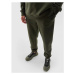 Pánske tepláky 4F TROUSERS-AW23TTROM517-43S-KHAKI