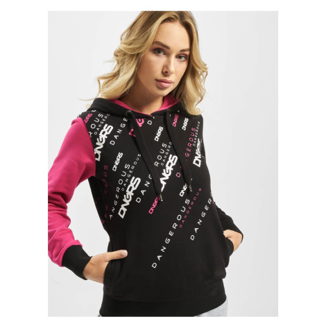 Down to Earth Hoody black/pink Dangerous DNGRS