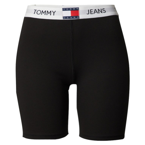 Tommy Jeans Legíny 'CYCLIST'  námornícka modrá / červená / čierna / biela Tommy Hilfiger