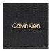 Calvin Klein Kabelka Ck Elevated Crossbody W/Flap K60K609850 Čierna