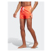 Adidas Plavecké šortky 3-Stripes CLX Swim Shorts HT4371 Červená Regular Fit