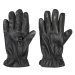 LIVERGY® Pánske kožené rukavice (čierna/lesklá)