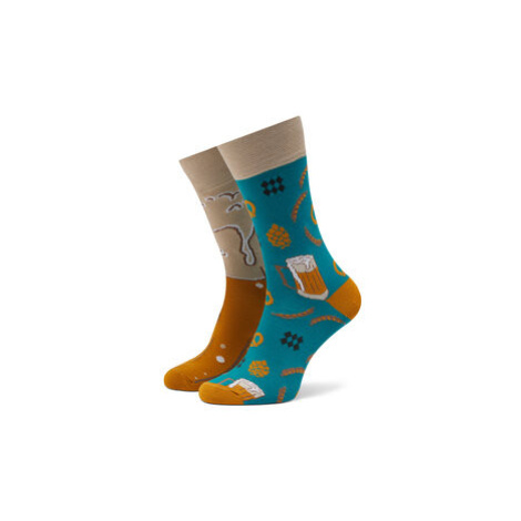 Funny Socks Ponožky Vysoké Unisex Beer SM1/11 Farebná