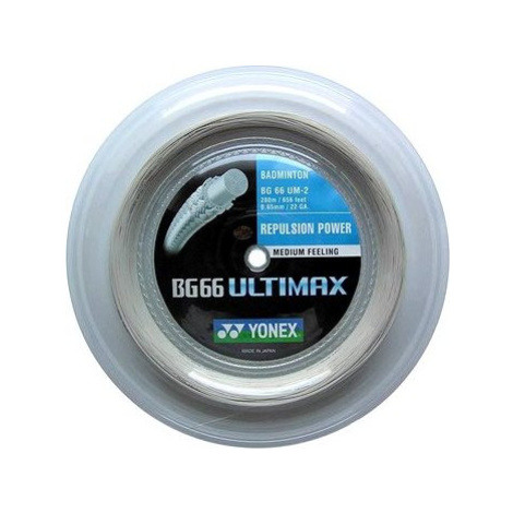 Yonex BG 66 ULTIMAX, 0,65 mm, 200 m, METALLIC WHITE