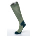 Compression knee-high socks Kilpi COMPRESS-U Khaki