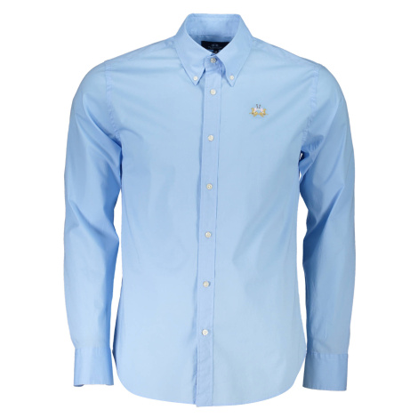 LA MARTINA MEN&#39;S LONG SLEEVE SHIRT BLUE