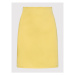 NA-KD Mini sukňa 1018-008391-3116-581 Žltá Regular Fit