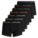 7PACK Men's Jack and Jones Boxer Shorts - Black