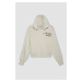 DEFACTO Hooded Zippered Basic Sweatshirt