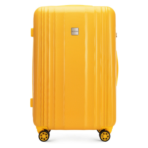 Veľký žltý cestovný kufor Wittchen 56-3P-303-50