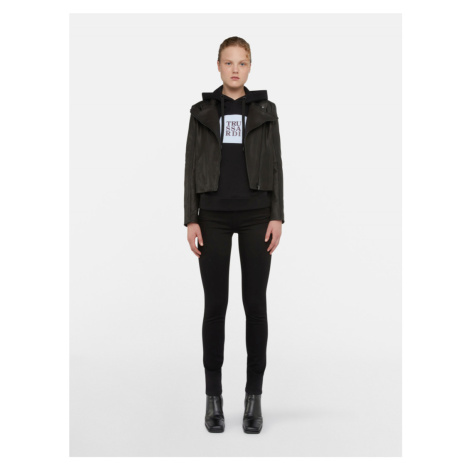 Bunda Trussardi Jacket Goat Black