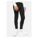 Girls' jersey leggings 2-pack black/black