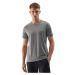 Pánske tréningové tričko s krátkym rukávom 4F TSHIRT FNK-4FWSS24TFTSM599-27M-COLD LIGHT GREY MEL