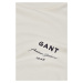 TRIČKO GANT LOGO SCRIPT SS T-SHIRT CREAM