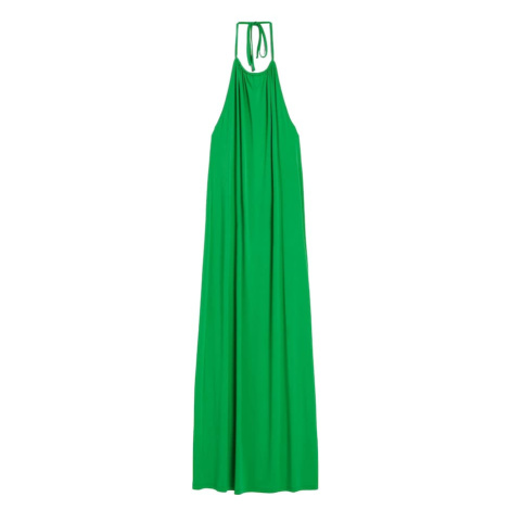 Bershka Letné šaty  zelená