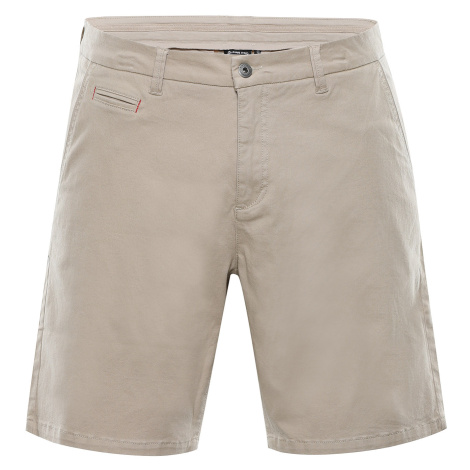 Men's shorts ALPINE PRO BELT simply taupe