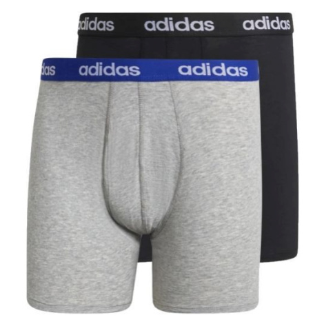 Pánské boxerky Linear Brief 2 Pack M model 16038496 - ADIDAS