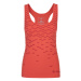 Women's tank top KILPI LEAVES-W coral