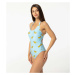 Aloha From Deer Woman's Duckbuoy Open Back Swimsuit SSOB AFD783