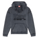 Mikina Diesel S-Boxt-Hood-Raw Sweat-Shirt Black 1