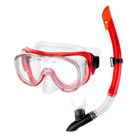 Spokey LUZON Panoramic snorkel set mask+snorkel