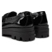 TWINSET Lordsy Moccassino 242GCJ022 M Čierna