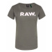 G-Star Raw Tričko Graphic D19950-4107-1260 Sivá Slim Fit