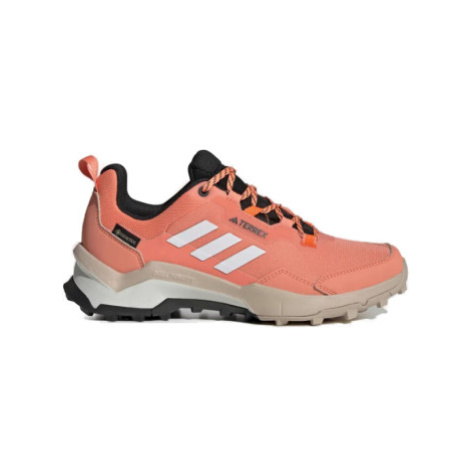 Dámska nízka turistická obuv ADIDAS Terrex AX4 GTX coral fusion crystal white impact orange