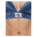 Calvin Klein Jeans Top J20J222475 Modrá Slim Fit