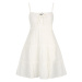 Gap Tall Letné šaty  prírodná biela