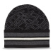 Tommy Hilfiger Čiapka Th Monogram Aop Beanie AM0AM11499 Čierna