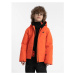 Chlapčenská lyžiarska bunda 4F JUNIOR TECHNICAL JACKET-JAW23TTJAM298-70S-ORANGE