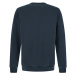 Mikina Woolrich Garment Dyed Logo Crewneck Melton Blue