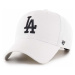 Šiltovka 47 brand MLB Los Angeles Dodgers biela farba, s nášivkou, B-RAC12CTP-WH