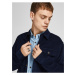 Tmavomodrá menčestrová košeľa Jack & Jones Darren