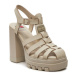 Tommy Jeans Sandále Tjw Heel Fisherman Sandal EN0EN02458 Béžová