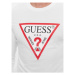 Guess S dlhými rukávmi M2YI31 I3Z11 Biela Slim Fit