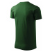 Malfini Basic Unisex tričko 129 fľaškovo zelená