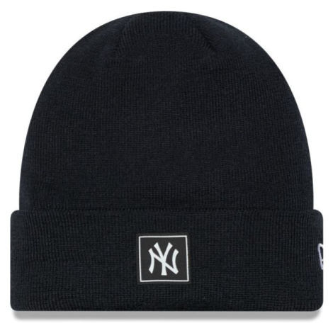 New Era MLB TEAM CUFF BEANIE NEW YORK YANKEES Klubová čiapka, čierna, veľkosť