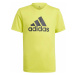 adidas BL TEE Chlapčenské tričko, žltá, veľkosť