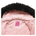 Lewro ALVINA Dievčenský zimný kabát, ružová, veľkosť