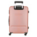 Sada ABS cestovných kufrov ROLL ROAD FLEX Nude, 55-65-75cm, 584946C
