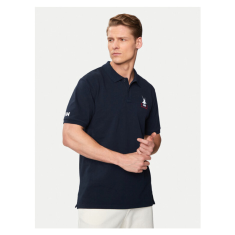 Helly Hansen Polokošeľa Koster Polo 34299 Tmavomodrá Regular Fit