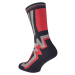 Knoxfield Long Unisex ponožky 03160041 čierna/červená