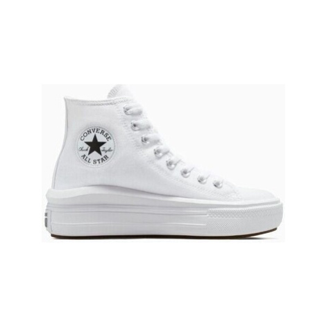 Converse  568498C LONA CHUCK TAYLOR ALL STAR MOVE  Módne tenisky Biela